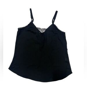 V-Neck Ultralight and Dainty Black Lace Camisole